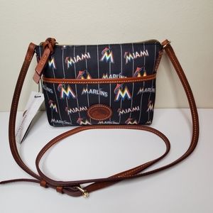 Dooney And Bourke Ladies MLB Miami Marlins Ginger Crossbody Bag